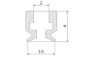 真空吸盘PFG系列 标准平型吸盘