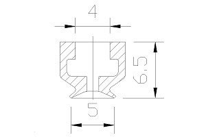 真空吸盘PFG系列 标准平型吸盘