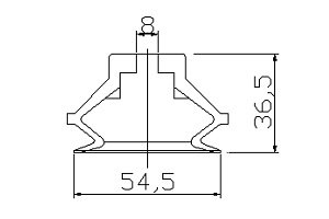 真空吸盘PBG系列  双层式厚唇吸盘